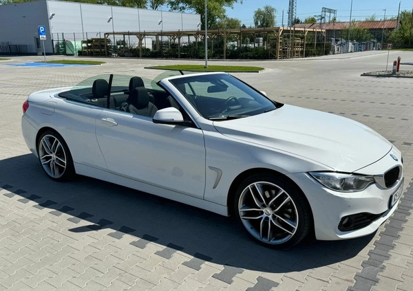 BMW Seria 4 cena 95000 przebieg: 152500, rok produkcji 2015 z Kleszczele małe 352